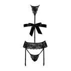 Ensemble Bondage Black Set 4 pièces Kiss 244 - Kissable