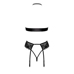 Ensemble Bondage Black Set 4 pièces Kiss 244 - Kissable