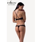 Ensemble Scarlet Bikini noir - Passion