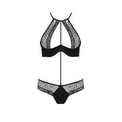 Ensemble Scarlet Bikini noir - Passion