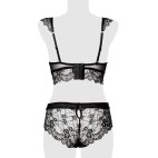 Ensemble culotte et balconnet dentelle - Grey Velvet