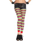 Legging fantaisie coloré bandes horizontales - MH35008RAI