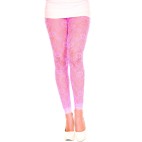 Legging fin dentelle rose - MH35046NEP