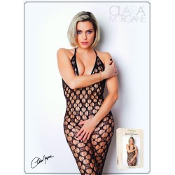 Bodystocking  en résille avec maille  large - Le Numéro 11 - Collection Bodystocking - CM99011