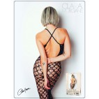 Bodystocking  en résille avec maille  large - Le Numéro 11 - Collection Bodystocking - CM99011