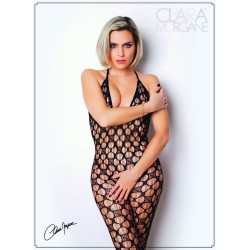 Bodystocking  en résille avec maille  large - Le Numéro 11 - Collection Bodystocking - CM99011