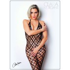 Bodystocking  en résille avec maille  large - Le Numéro 11 - Collection Bodystocking - CM99011