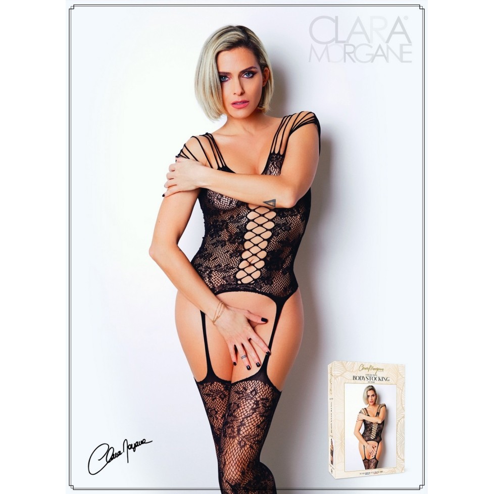 Bodystocking imprimé florale - Le Numéro 10 - Collection Bodystocking - CM99010