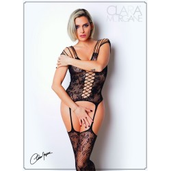 Bodystocking imprimé florale - Le Numéro 10 - Collection Bodystocking - CM99010