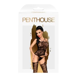 Bodystocking fantaisie noir Magical mistress - PH0112BLK