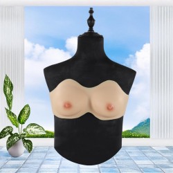 Buste faux seins silicone bandeau