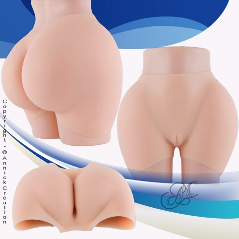 Panty en silicone haut de gamme, fesses et hanches