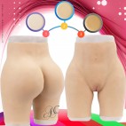 Panty réaliste en silicone, pour rehausser les fesses