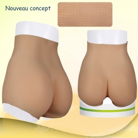 Boxer 100% silicone, pour les transgenres