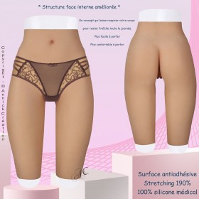 Panty faux vagin artificiel en silicone, un trompe-l’œil bluffant