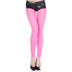 Legging rose fin opaque et uni - MH35747NPK