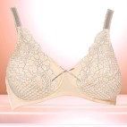 Ensemble lingerie 2 pièces, paddé sans armatures, pour prothèses