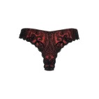 String rouge et noir  V-10048 - Axami