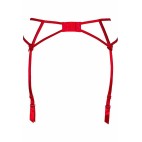 Porte-jarretelles rouge V-8862 - Axami